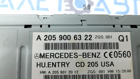 Mercedes C-class W205 15-17 radio tape recorder