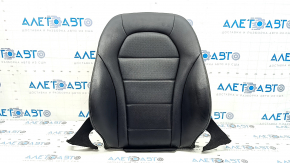 Mercedes C-class W205 15-21 leather driver's seat backrest, black, perforated, heated, scratches