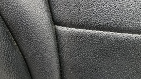 Mercedes C-class W205 15-21 leather driver's seat backrest, black, perforated, heated, scratches