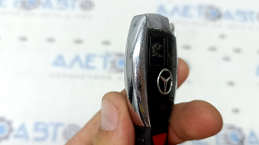 Smart key for Mercedes C-class W205 15-18, 4 buttons, worn, scratches