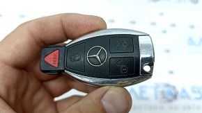 Smart key for Mercedes C-class W205 15-18, 4 buttons, worn, scratches