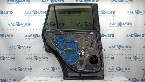 Rear left door assembly for Toyota Rav4 19-25, tinted, graphite 1G3, bumpers