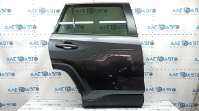 Toyota Rav4 19-25 rear right door assembly, tinted, graphite 1G3, bumpers