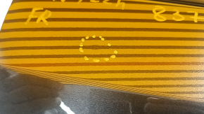 Front right door assembly for Toyota Rav4 19-25 graphite 1G3, butt