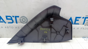 Left side dashboard trim for Polestar 2 21-25, black, scratches
