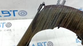 Mercedes C-class W205 15-18 center console trim in dark wood, with deflectors, scratches
