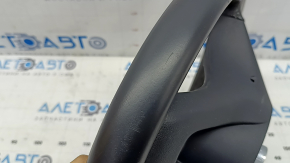 Mercedes C-class W205 15-21 steering wheel with paddle shifters, black leather, peeling, scratches