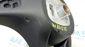 Mercedes C-class W205 15-21 steering wheel with paddle shifters, black leather, peeling, scratches