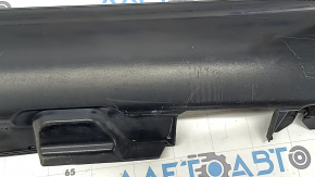 Left threshold Mercedes C-class W205 300/350e/350h/400 15-18 black with chrome molding, scratches, in paint