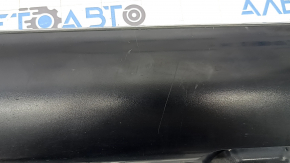 Left threshold Mercedes C-class W205 300/350e/350h/400 15-18 black with chrome molding, scratches, in paint