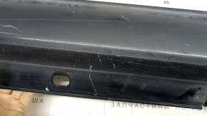 Left threshold Mercedes C-class W205 300/350e/350h/400 15-18 black with chrome molding, scratches, in paint