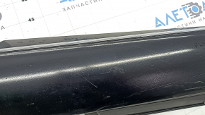 Left threshold Mercedes C-class W205 300/350e/350h/400 15-18 black with chrome molding, scratches, in paint