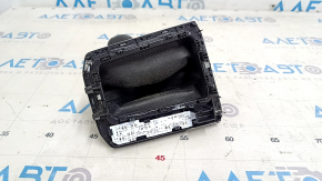 VW Tiguan 18-24 black leather gear knob with scratches