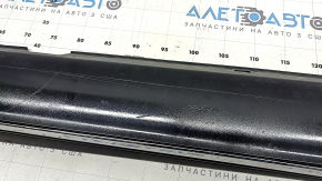 Right threshold Mercedes C-class W205 300/350e/350h/400 15-18 black with chrome molding, scratches, in paint