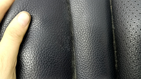 Mercedes C-class W205 15-21 driver's seat cushion upholstery, black, perforated, heated, scratches, dents