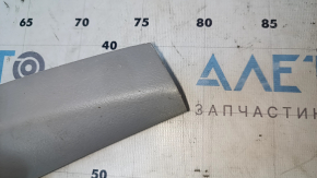 Upper trunk lid trim for Toyota Highlander 2008-2013, gray, scratches, broken fastener