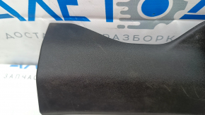 Rear left door sill plate for Polestar 2 21-25, black, scuffed
