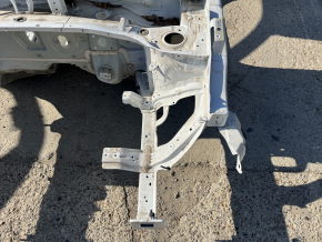 Front left quarter panel of Kia Niro 17-22 HEV on the body, white