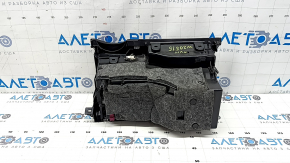 Mercedes C-class W205 15-18 black glove compartment with dents and scratches
