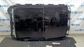 Volvo XC90 16-23 gray panoramic window assembly, ready for cleaning