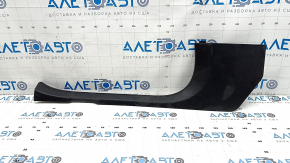 Front left inner door sill trim for Mercedes C-class W205 15-18, black, scratches, crack in mount