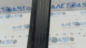 Front left inner door sill trim for Mercedes C-class W205 15-18, black, scratches, crack in mount