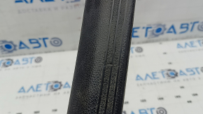 Front left inner door sill trim for Mercedes C-class W205 15-18, black, scratches, crack in mount