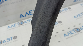 Front left inner door sill trim for Mercedes C-class W205 15-18, black, scratches, crack in mount