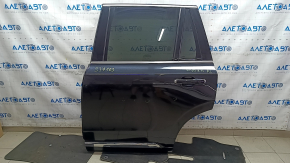 Volvo XC90 16-22 INSCRIPTION rear left door assembly, keyless, black 717, bumpers