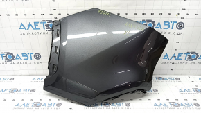 Left rear bumper, bare, Toyota Rav4 19-24, graphite