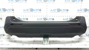 Rear bumper bare lower part Toyota Rav4 19-25 without parking sensors, structure, solid, scratches