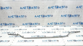 Mercedes C-class W205 15-18 rear bumper center molding, chrome, broken part, broken fasteners, scratches