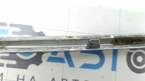 Mercedes C-class W205 15-18 rear bumper center molding, chrome, broken part, broken fasteners, scratches