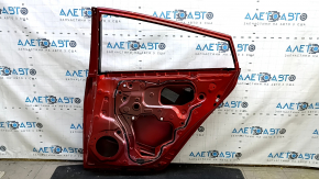 Toyota Prius 50 16-18 red 3T7 rear right door, bare, bumper