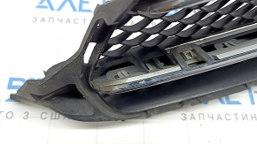 Mercedes C-class W205 15-18 radiator grille assembly with emblem, chrome molding, under the camera, sand, in paint