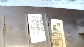 Left tailgate trim for a 1918 Lincoln MKX, brown, scratches, broken fasteners