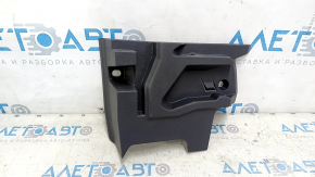 Right trunk floor bracket for VW Tiguan 18-24, black, scratches