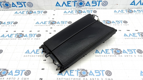 Mercedes C-class W205 15-18 center console armrest, black leather, with backlight