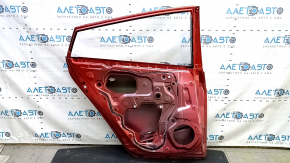 Bare rear left door Toyota Prius 50 16-18 red 3T7, scratches, dented