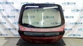 Naked trunk door with glass for Toyota Prius 50 16-18 red 3T7