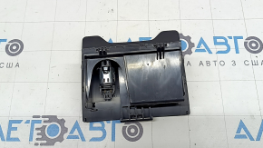 Mercedes C-class W205 rear center console ashtray with cigarette lighter, black, scratched
