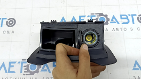 Mercedes C-class W205 rear center console ashtray with cigarette lighter, black, scratched