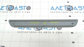 Mercedes C-class W205 15-18 chrome front right outer door sill plate, no backlight, dents, scratches, corrosion