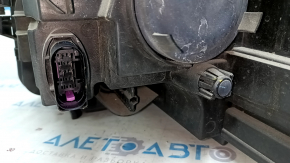 VW Tiguan 18-21 right front headlight, bare halogen, LED DRL, sand, chipped