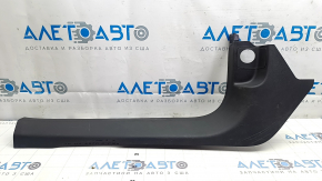 Front left inner door sill plate for Polestar 2 21-25, black, scratches