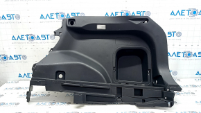 Right arch trim for Toyota Rav4 19-25, black, with lamp, scratches