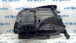 Right arch trim for Toyota Rav4 19-25, black, with lamp, scratches