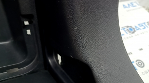Right arch trim for Toyota Rav4 19-25, black, with lamp, scratches