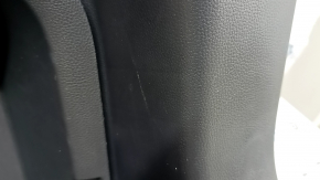 Right arch trim for Toyota Rav4 19-25, black, with lamp, scratches