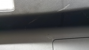 Right arch trim for Toyota Rav4 19-25, black, with lamp, scratches